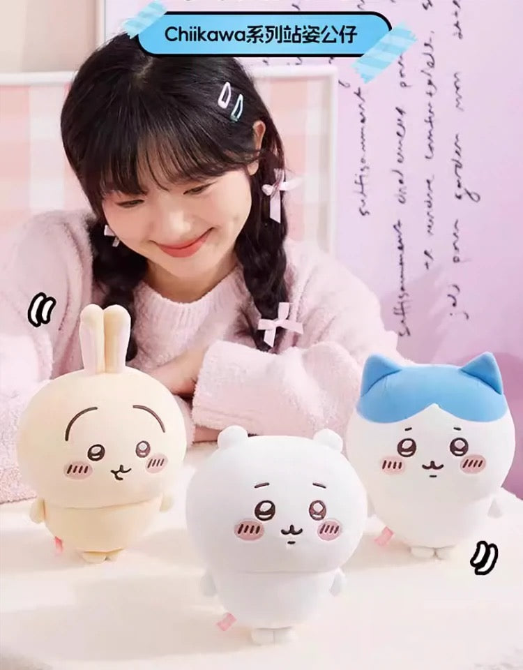 ChiiKawa X Miniso | ChiiKawa Hachiware Usagi -  S Size 20cm - M Size 30cm - L Size 50cm Plush Doll Kawaii items Room Decoration doll