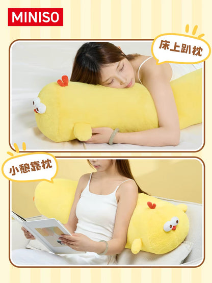 Lovely Chicken Fat Dundun Daily Plush Doll | Giant Throw Pillow Chick 103cm long - Children Gift Animal Plush Doll