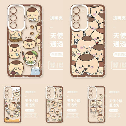 Japanese Cartoon Chiikawa | Kurimanju 5 Styles - Phone Case Samsung Galaxy S26 S25 S24 S23 S22 S21 FE Ultra Edge