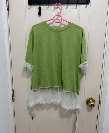 Japanese Fashion Cute Style Mori Series | Layer T-Shirt with Lace - Kawaii Fashion Items