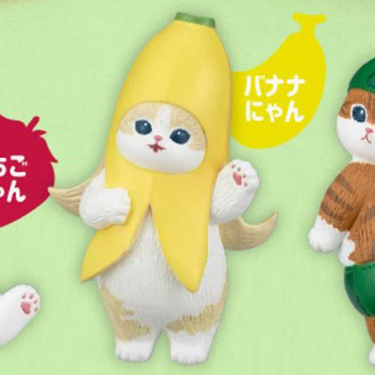 Japan Kitan Club Sanrio Mofusand Fruit Part 1 | Pineapple Pear Dragon Fruit Banana Watermelon - Full Set of 5 WinnieTheBirds Toy Shop