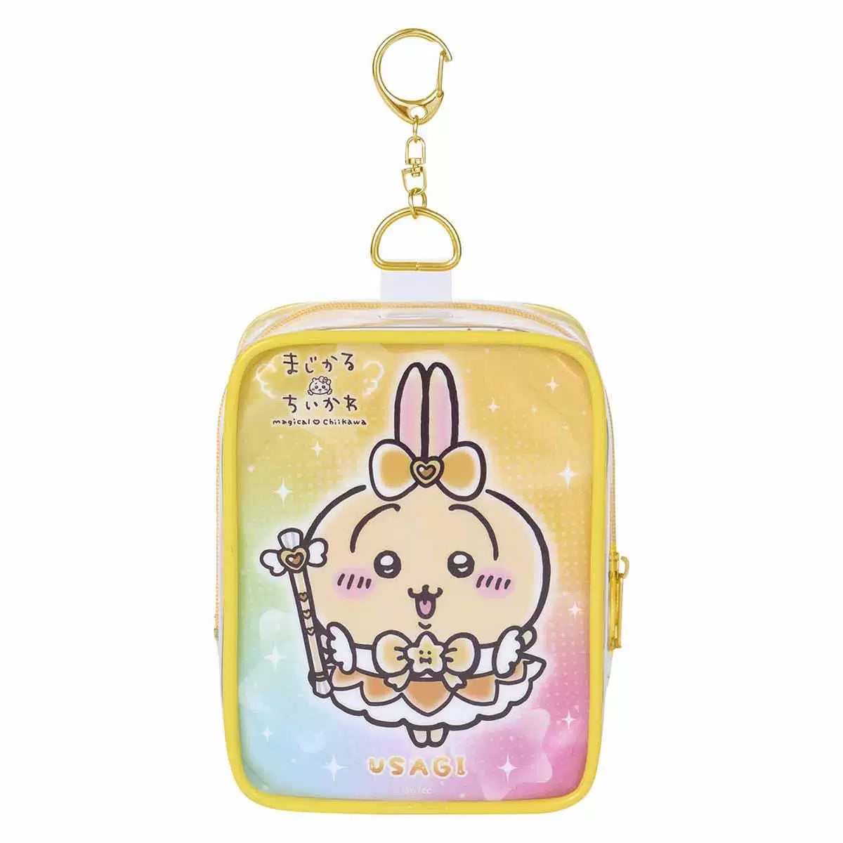Japanese Cartoon Chiikawa Magic Girl Plastic Itabag Bag Keychain | ChiiKawa Hachiware Usagi Momonga Kurimanju Shisa - Kawaii Items Can Put in Dolls Keep Dolls Clean WinnieTheBirds Toy Shop