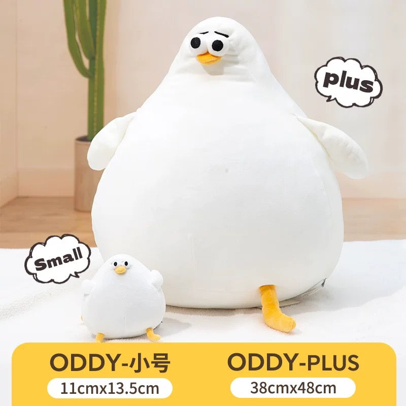 Lovely Seagull Fat Oddy Plush Doll | Small Big Plus Original Oddy - Children Gift Animal Mini Plush Doll