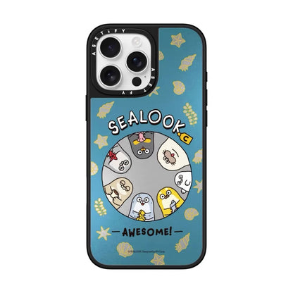Lovely Seal Sealook Mirror Phone Case | Part2 Daily in Polar Ocean 6 Styles - iPhone Case 12 13 14 15 16 17 18 Pro Promax