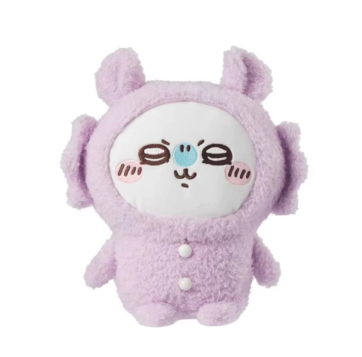 ChiiKawa X Miniso | ChiiKawa Hachiware Usagi Momonga Kurimanju Rakko Pajamas Sitting Plush Doll - Kawaii items Room Decoration doll  WinnieTheBirds Toy Shop
