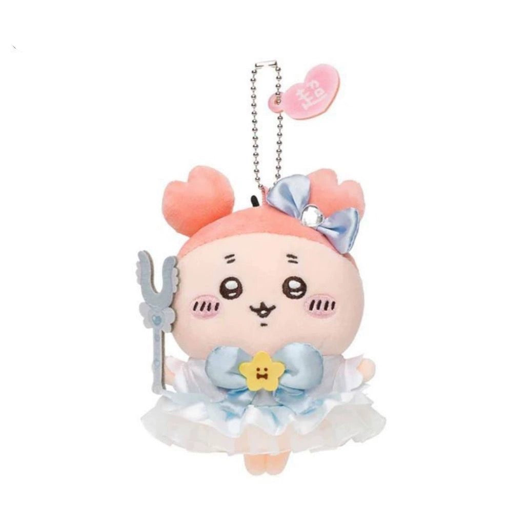 Japan ChiiKawa Magic Girl Series | ChiiKawa Hachiware Usagi Momonga Kurimanju Rakko Shisa Crab Beetle - Mini Plush Doll keychain WinnieTheBirds Toy Shop