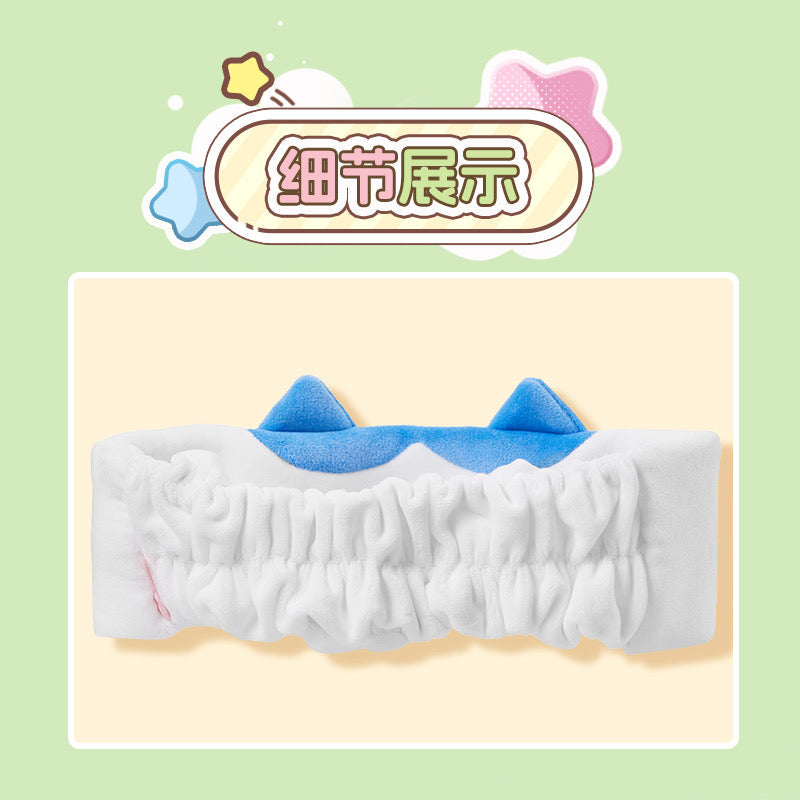 ChiiKawa X Miniso | ChiiKawa Hachiware Usagi Face Headband - Kawaii Make Up Washing Face Item Decoration  WinnieTheBirds Toy Shop