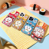 Japanese Cartoon ChiiKawa with Sushi Laser Case | Chiikawa Hachiware Usagi - iPhone Case 11 12 13 14 15 16 16e 17 17e Pro Promax
