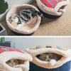 クラシック ビンテージ スタイル 黄色 赤 冬用 猫部屋 | 猫ハウス | キャットベッド | キャットプレイグラウンド | ペット家具