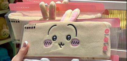 ChiiKawa X Miniso | ChiiKawa Hachiware Usagi Face Headband - Kawaii Make Up Washing Face Item Decoration  WinnieTheBirds Toy Shop