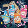 Japanese Cartoon ChiiKawa DJ Music Player Laser Case | ChiiKawa Hachiware Usagi Momonga - Phone Case Samsung Galaxy S26 S25 S24 S23 S22 S21 FE Ultra Edge