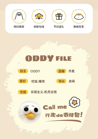 Lovely Seagull Fat Oddy Plush Doll | Small Big Plus Original Oddy - Children Gift Animal Mini Plush Doll