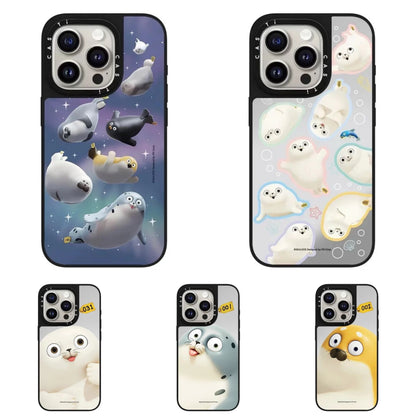 Lovely Seal Sealook Mirror Phone Case | Part1 5 Styles - iPhone Case 12 13 14 15 16 17 18 Pro Promax