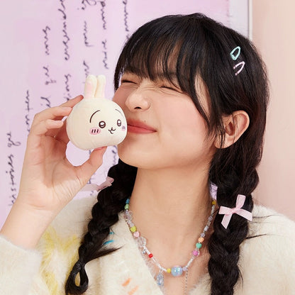 ChiiKawa X Miniso | ChiiKawa Hachiware Usagi Big Head Keychain - Kawaii items Room Decoration doll  WinnieTheBirds Toy Shop