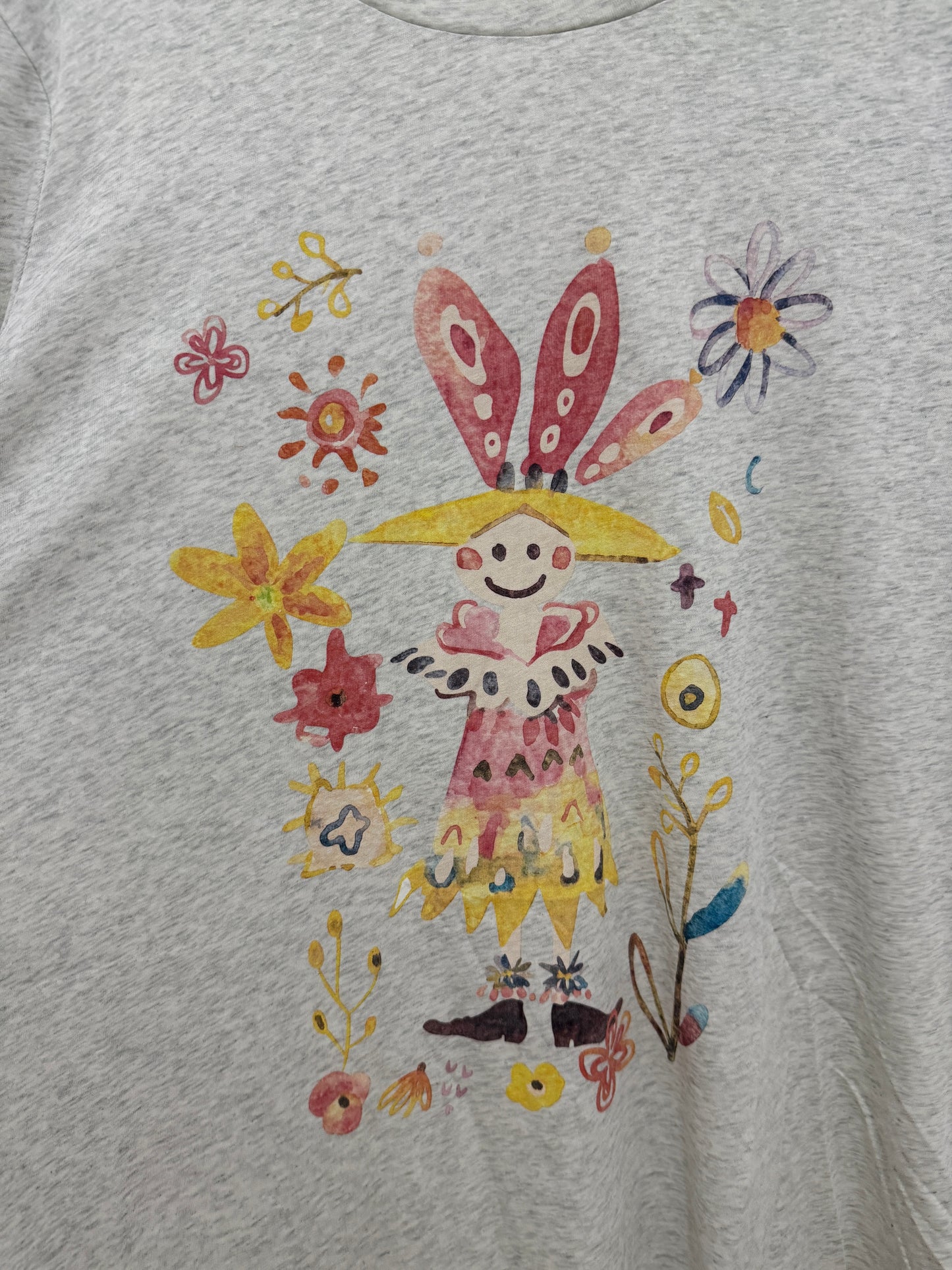 Japanese Cute Style T-Shirt Series | Mori Forest Flower Girl Cool Feel Tee - Kawaii Fashion Items