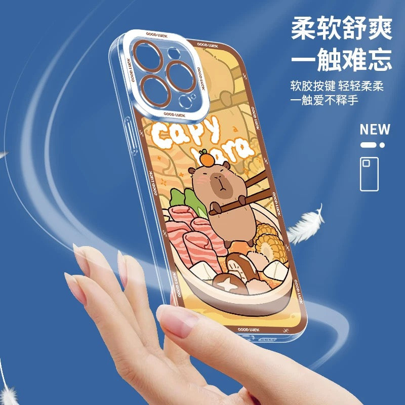 可愛い動物 カピバラ | Part4 8スタイル - iPhoneケース PLUS SE2 XS