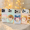 Japanese Cartoon ChiiKawa Daily with Icon Laser Case | Kurimanju Rakko Shisa Furuhonya 4 Styles - iPhone Case 11 12 13 14 15 16 16e 17 17e 18 Pro Promax