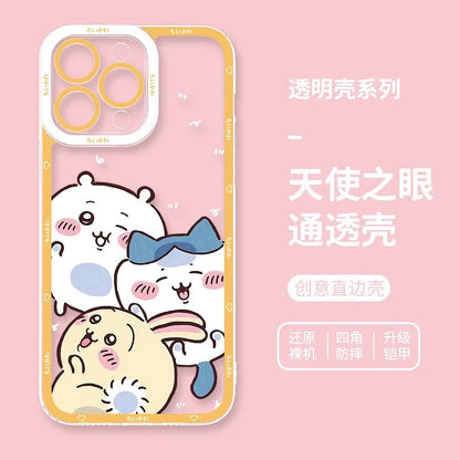 Japanese Cartoon Chiikawa | Rainbow Post Office Daily 8 Style - iPhone Case PLUS SE2 XS XR X 11 12 13 14 15 16 16e 17 17e Pro Promax 12mini 13mini