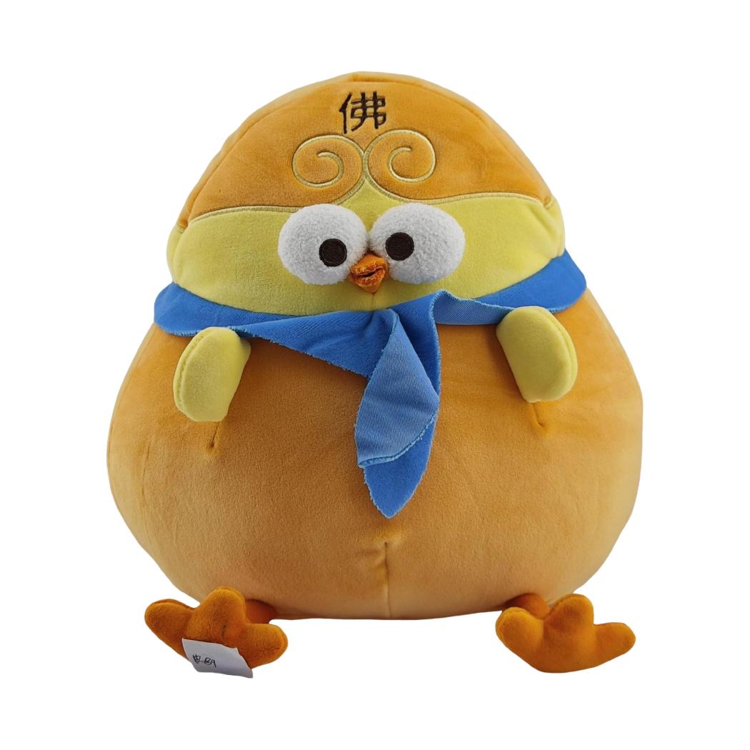 Lovely Chicken Fat Dundun Plush Doll Journey to the West | Sun Wukong The Monkey King Chick - Children Gift Animal Plush Doll