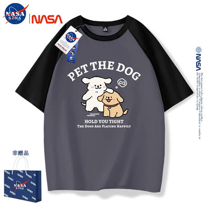 Cute Cartoon Doggie Maltese Puppy Style T-Shirt Series | Pet The Dog Part3 - Kawaii Fashion Items for Child & Adult