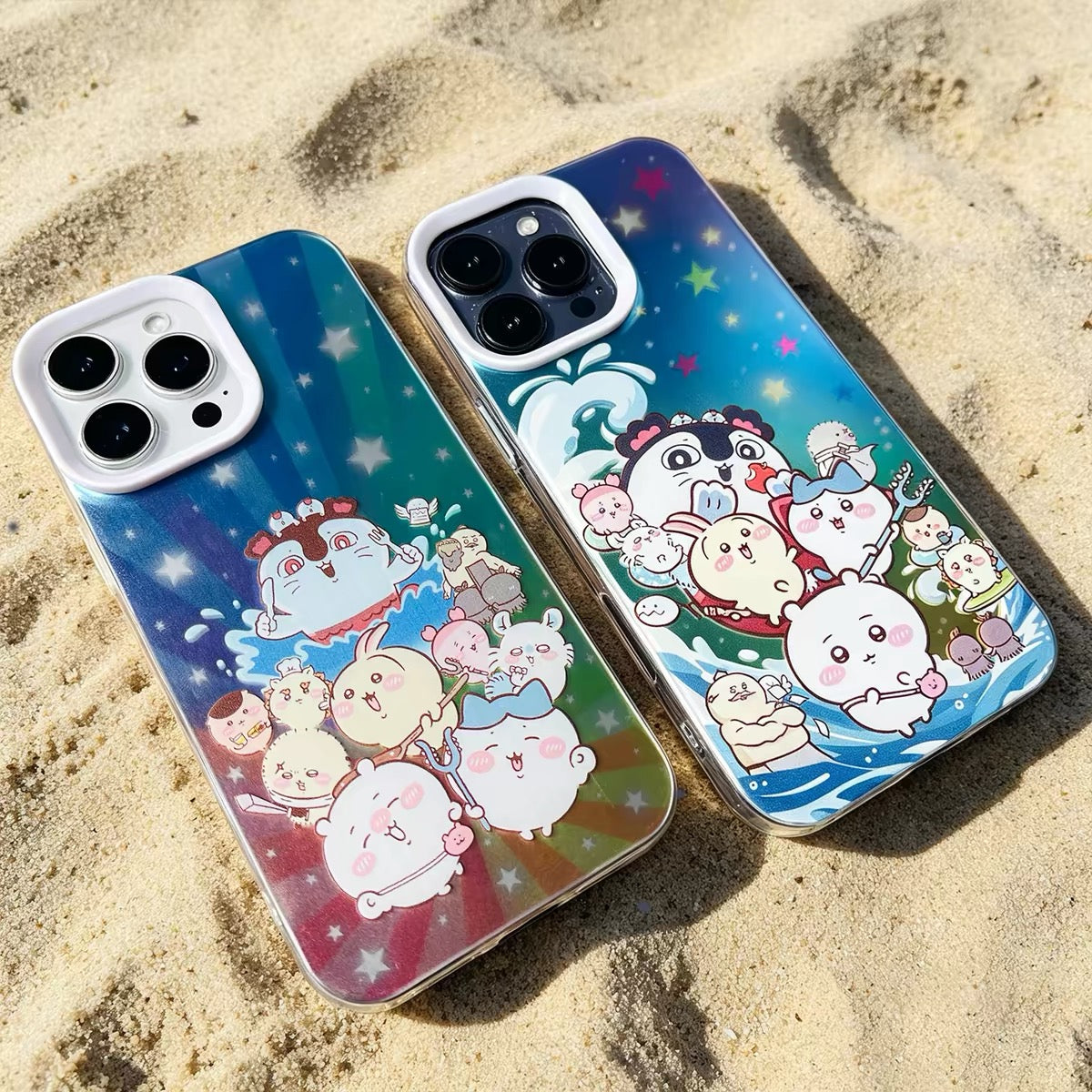 Japanese Cartoon ChiiKawa The Movie : The Secret Of The Mermaid Island | With Siren 2 Styles - Phone Case Samsung Galaxy S26 S25 S24 S23 S22 S21 FE Ultra Edge