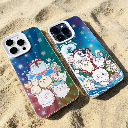 Japanese Cartoon ChiiKawa The Movie : The Secret Of The Mermaid Island | With Siren 2 Styles - Phone Case Samsung Galaxy S26 S25 S24 S23 S22 S21 FE Ultra Edge