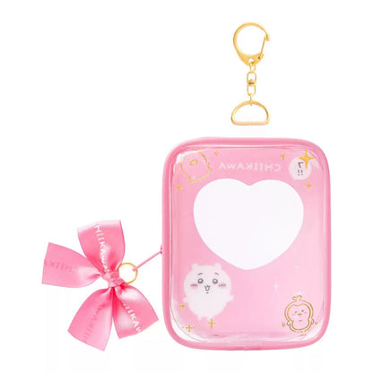 Japanese Cartoon Chiikawa Plastic with Ribbon Itabag Bag Keychain | ChiiKawa Hachiware Usagi Momonga Kurimanju Rakko Shisa Kani - Kawaii Items Can Put in Dolls Keep Dolls Clean WinnieTheBirds Toy Shop