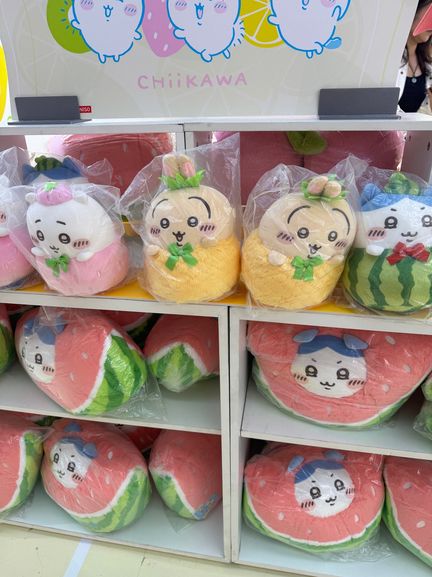 ChiiKawa X Miniso Fruit Market Series | ChiiKawa Hachiware Usagi in Fruit Plush Doll - Kawaii Items Room Decoration doll