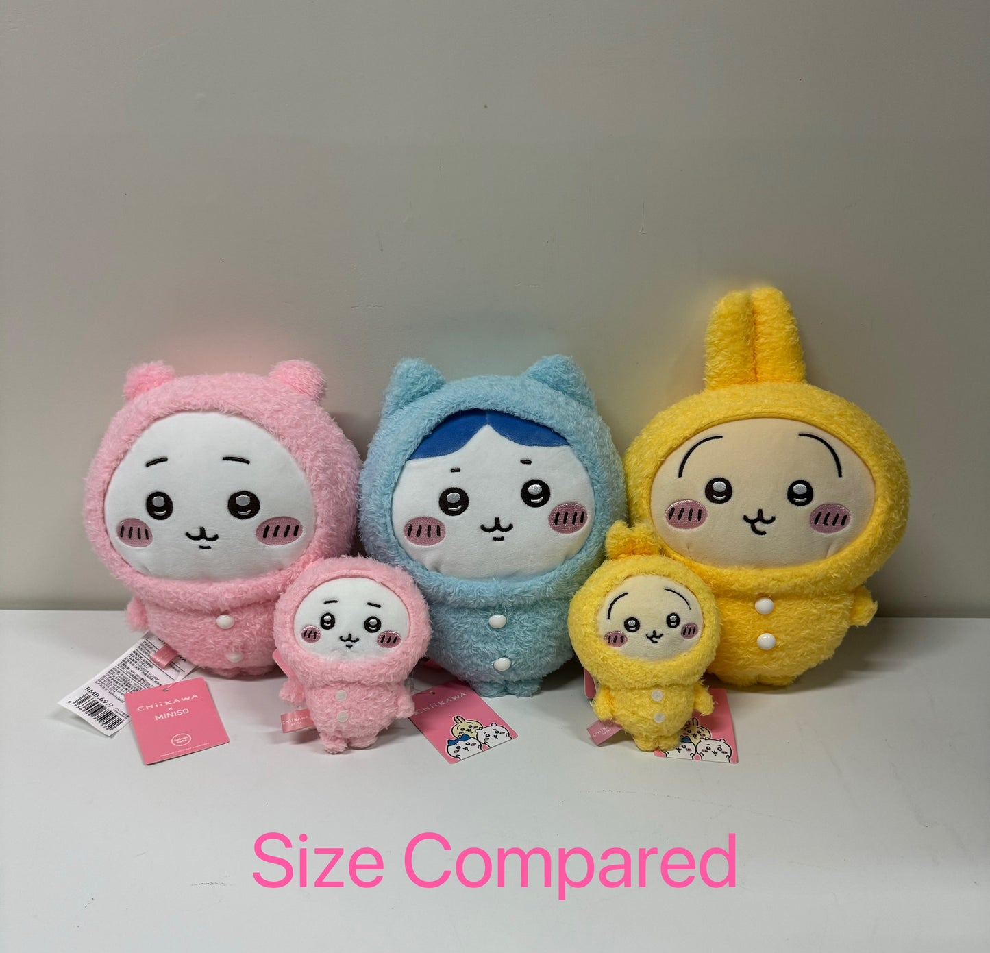 ChiiKawa X Miniso | ChiiKawa Hachiware Usagi Pajamas Plush Doll - 30cm Kawaii items Room Decoration doll