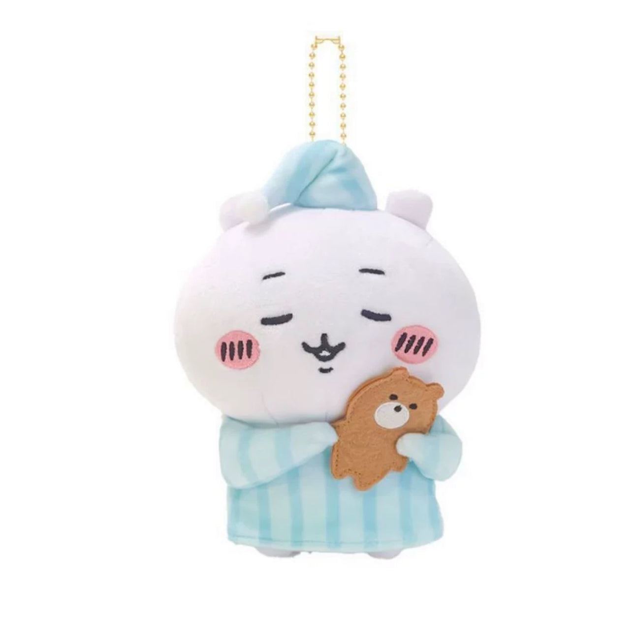 Japan ChiiKawa Pajamas Party | ChiiKawa Hachiware Usagi - Mini Plush Doll 10cm Keychain WinnieTheBirds Toy Shop