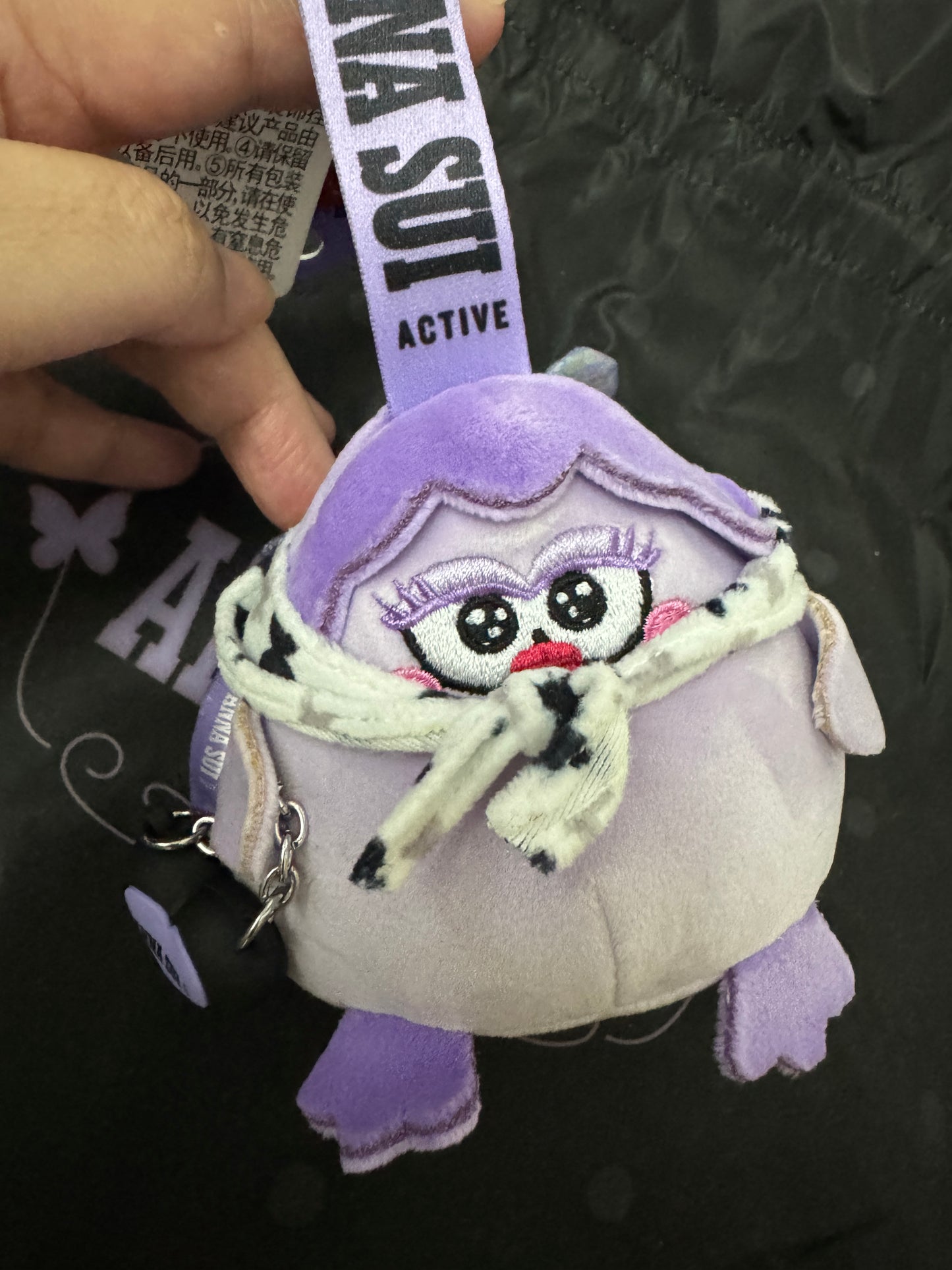  Lovely Chicken Fat Dundun Special Plush Keychain | Crossover Anna Sui Lady DunDun - Fashion Animal Plush Doll