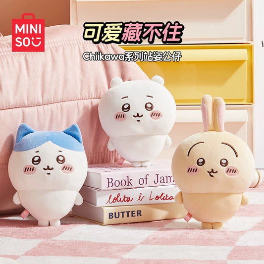 ChiiKawa X Miniso | ChiiKawa Hachiware Usagi -  S Size 20cm - M Size 30cm - L Size 50cm Plush Doll Kawaii items Room Decoration doll