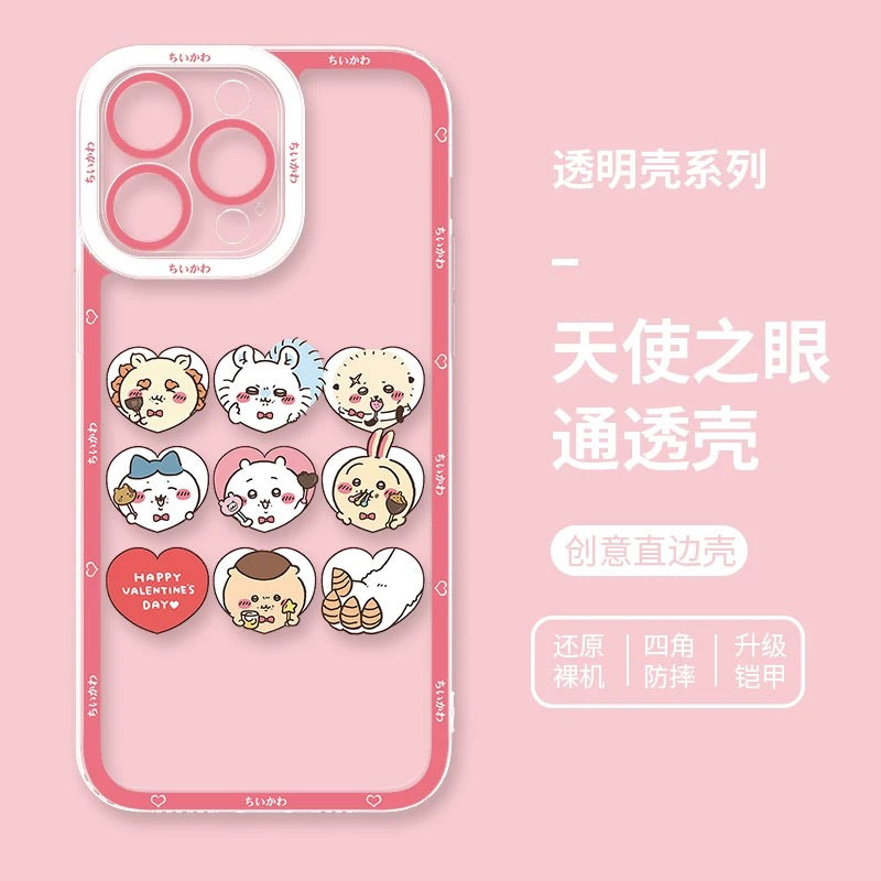 Japanese Cartoon Chiikawa | Usagi & Summer Times 8 Styles - iPhone Case PLUS SE2 XS XR X 11 12 13 14 15 16 16e 17 17e Pro Promax 12mini 13mini