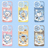 Japanese Cartoon Chiikawa Heart Shape Daily Version | Chiikawa Hachiware Usagi Momonga Kurimanju Rakko - iPhone Case PLUS SE2 XS XR X 11 12 13 14 15 16 16e 17 17e Pro Promax 12mini 13mini
