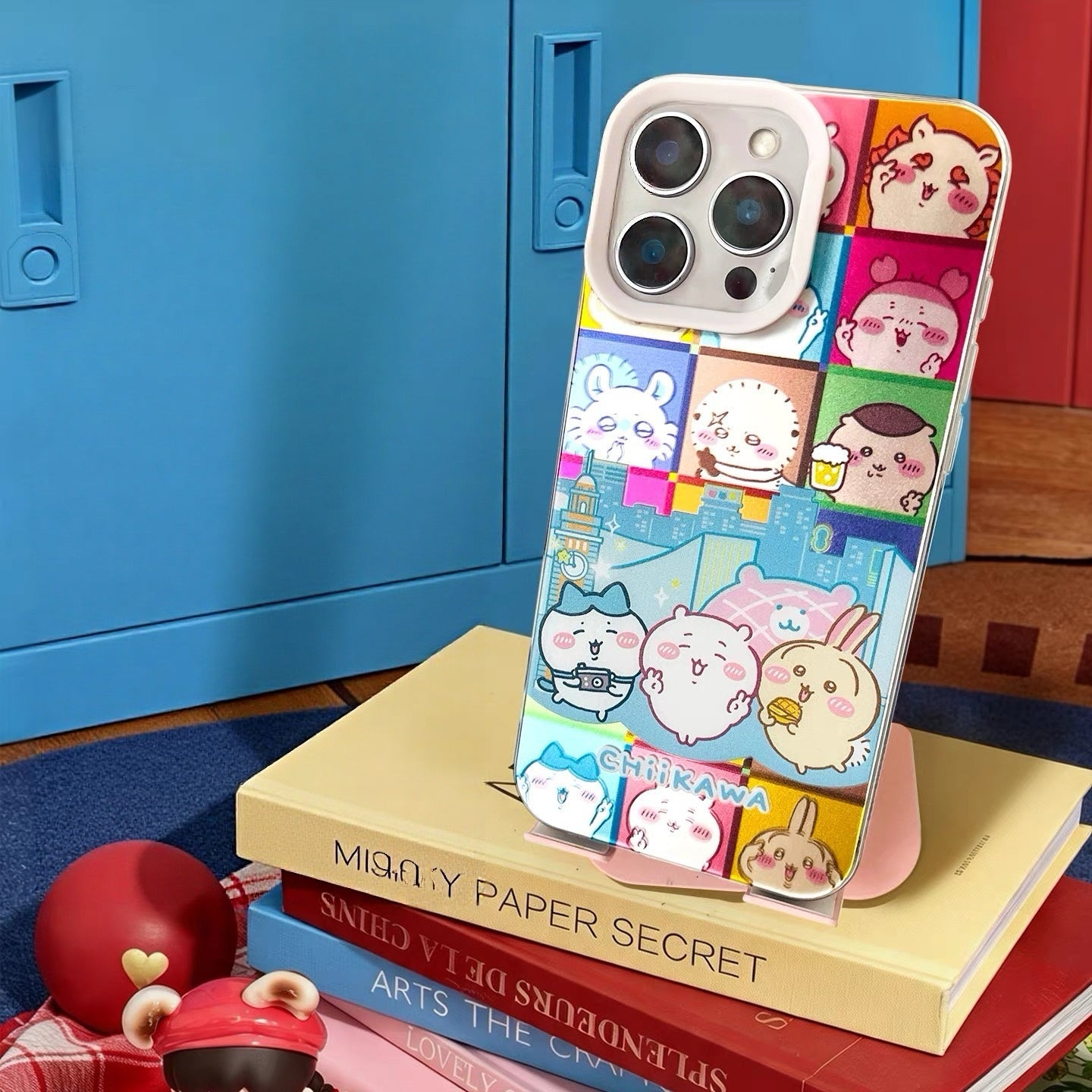 Japanese Cartoon ChiiKawa Laser Case | Sightseeing in City Day and Light - Phone Case Samsung Galaxy S26 S25 S24 S23 S22 S21 FE Ultra Edge
