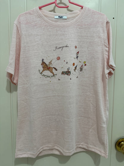 Korean Fashion Cute Animals Style T-Shirt Series | Flying Circus with Pearl- Kawaii Fashion Items