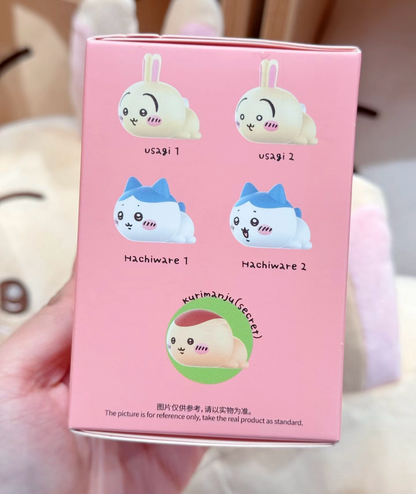 ChiiKawa X Miniso | ChiiKawa Hachiware Usagi Momonga Kurimanju Rakko Hecha Buddy Blind Box Figure - Kawaii Item Cute Room Decoration  WinnieTheBirds Toy Shop