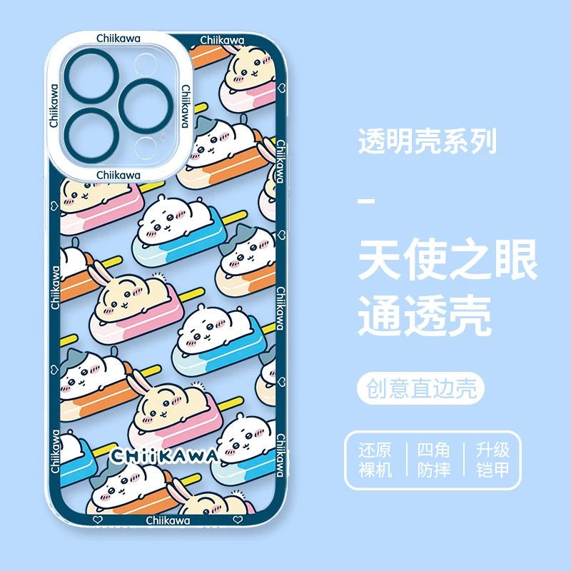 Japanese Cartoon ChiiKawa iPhone Case | Summer Time & Bee Colour Ver 8 Styles - iPhone Case PLUS SE2 XS XR X 11 12 13 14 15 16 16e 17 17e Pro Promax 12mini 13mini