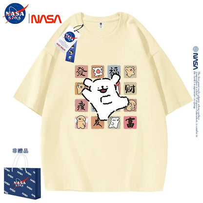 Cute Cartoon Doggie Maltese Puppy Style T-Shirt Series | Rich & Health Part1 - Kawaii Fashion Items for Child & Adult Matching outfits for Parents and Children