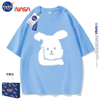 Cute Animals Rabbit Style T-Shirt Series | Rabbit Hi Part2 - Kawaii Fashion Items for Child & Adult
