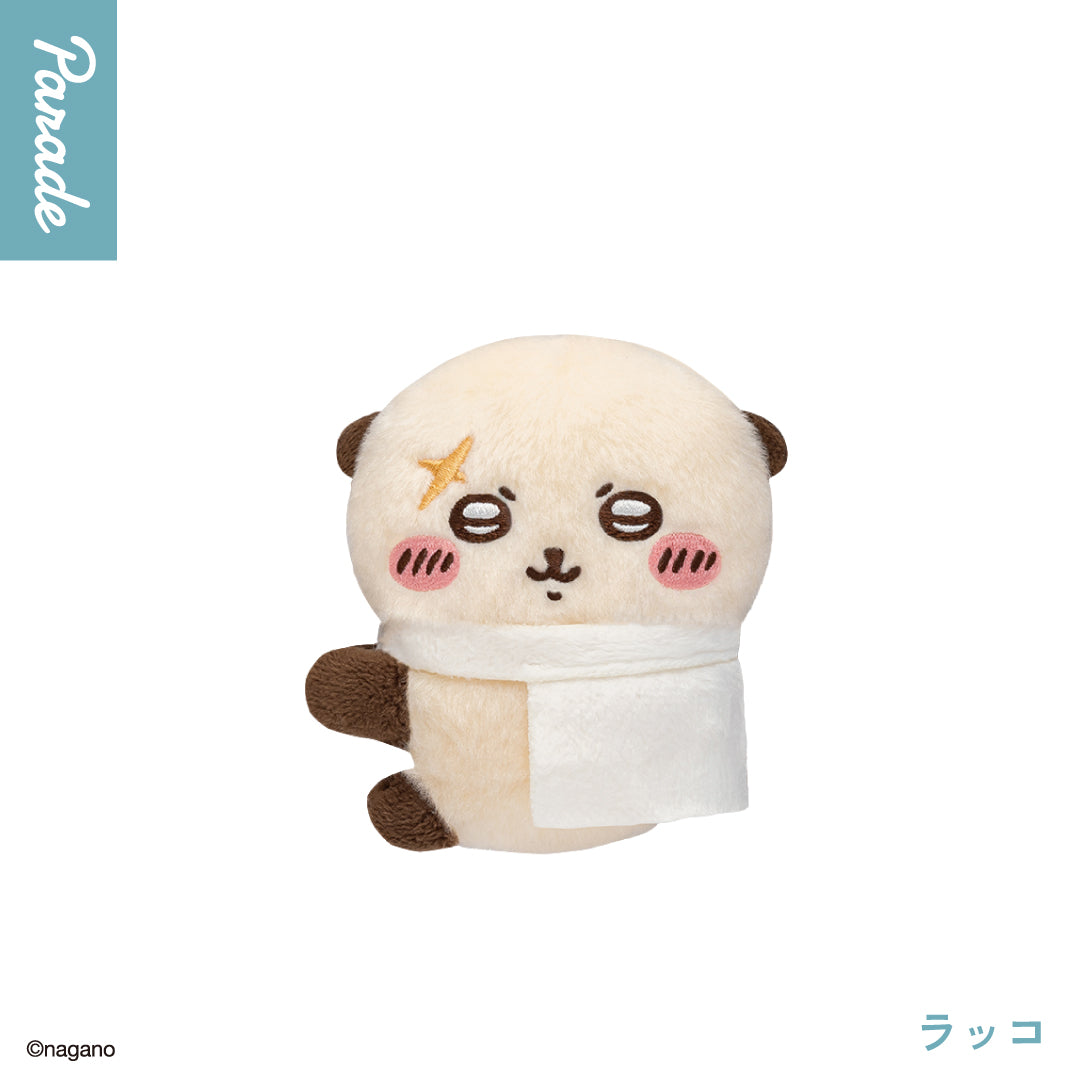 Japan ChiiKawa | Usagi Momonga Rakko Crab Hug Plush Doll Clips - Kawaii items Room Decoration doll