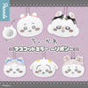 日本 ちいかわ | ちいかわ ハチワレ うさぎ モモンガ リボン付きカニ かわいいぬいぐるみ ミニミラーキーホルダー - かわいいアイテム 部屋飾り 人形
