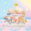 [予約販売]ちいかわ ちいかわゴーラウンド 限定シリーズ | ちいかわ ハチワレ うさぎ メリーゴーランドに乗る かわいい ぬいぐるみ キーホルダーと回転木馬セット - かわいいアイテム 部屋の装飾人形