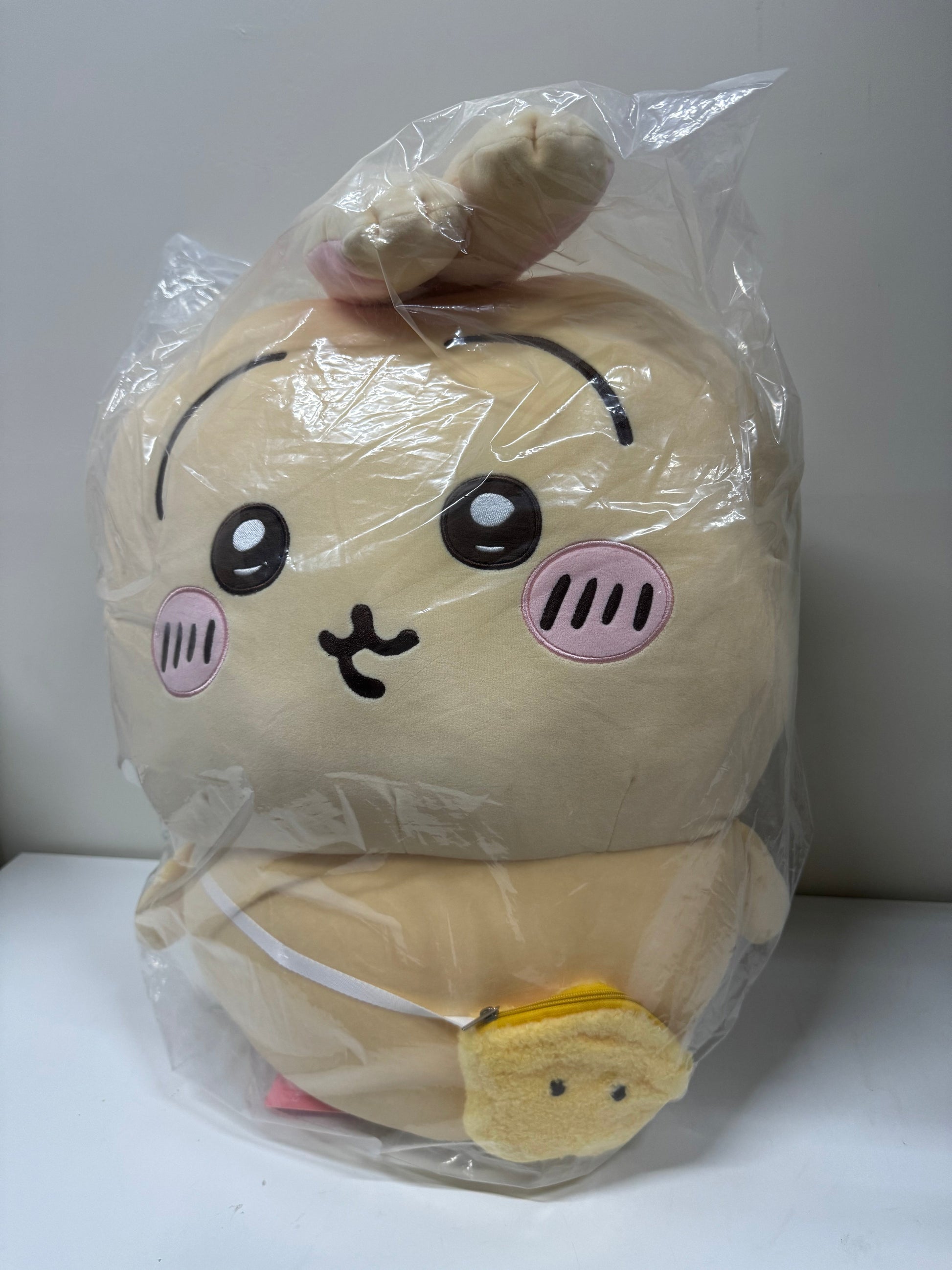 ChiiKawa X Miniso | ChiiKawa Hachiware Usagi -  60cm Giant Outing with Bag Plush Doll Kawaii items Room Decoration doll  WinnieTheBirds Toy Shop