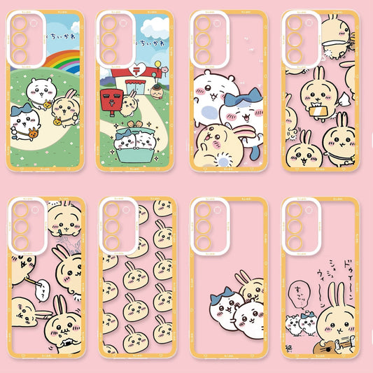 Japanese Cartoon Chiikawa | Rainbow Post Office Daily 8 Style - Phone Case Samsung Galaxy S25 S24 S23 S22 S21 FE Ultra Edge