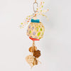 22cm Natural Style Lantern Bite Hanging Natural Parrot Birdie Toy for Small Medium Size Parrot Cages Accessories