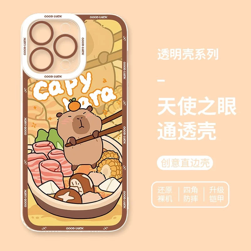 可愛い動物 カピバラ | Part4 8スタイル - iPhoneケース PLUS SE2 XS