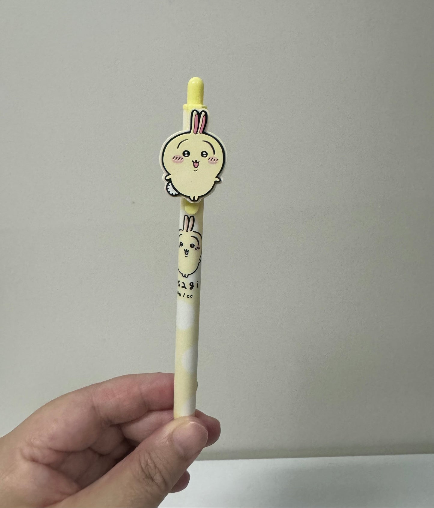 ChiiKawa X Miniso | ChiiKawa Hachiware Usagi Ball Pen Black 0.5mm - Kawaii items Room Decoration Stationery  WinnieTheBirds Toy Shop