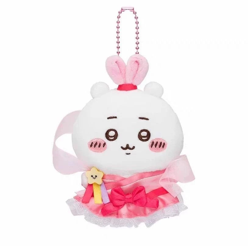 Free Gift : Japan ChiiKawa Tanabata Star Festival | ChiiKawa Hachiware Usagi - Mini Plush Doll 10cm Keychain WinnieTheBirds Toy Shop