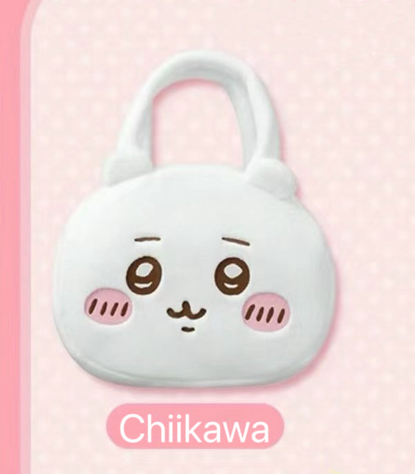 ChiiKawa X Miniso | ChiiKawa Full Set 9pcs items Mini Plush Doll Keychain Headband Neck Pillow Bag - Kawaii items Room Decoration doll  WinnieTheBirds Toy Shop